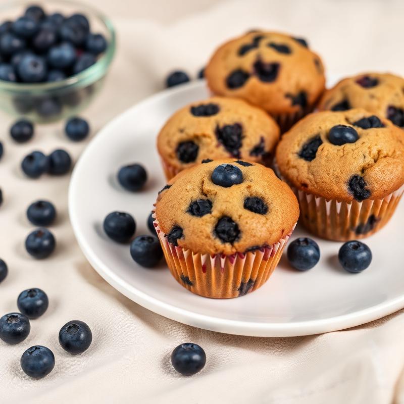 Muffins de Arándanos