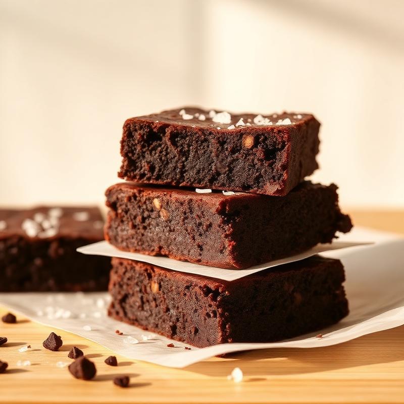 Brownies con Sal de Mar