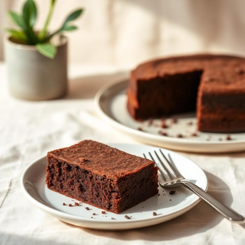 Pastel de Chocolate Sin Harina